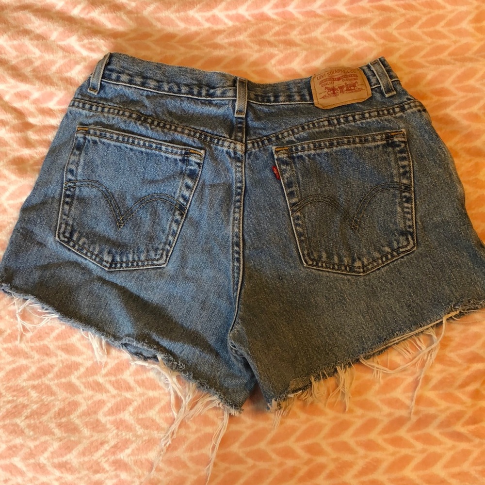 Vintage cut off Levi shorts